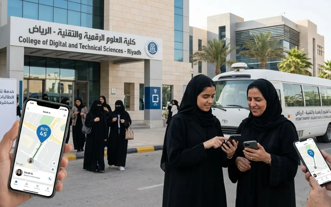 حينما تلتقي التقنية بالالتزام: كيف أنهت “شركة أبو محمد” قلق طالبات الكلية التقنية بغرب الرياض؟