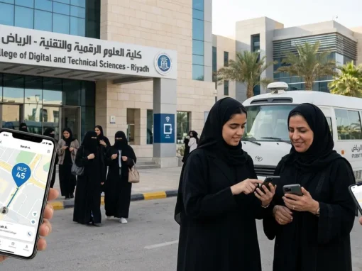 حينما تلتقي التقنية بالالتزام: كيف أنهت “شركة أبو محمد” قلق طالبات الكلية التقنية بغرب الرياض؟