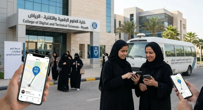 توصيل الكلية التقنية والكلية الرقمية بالرياض - شركة أبو محمد