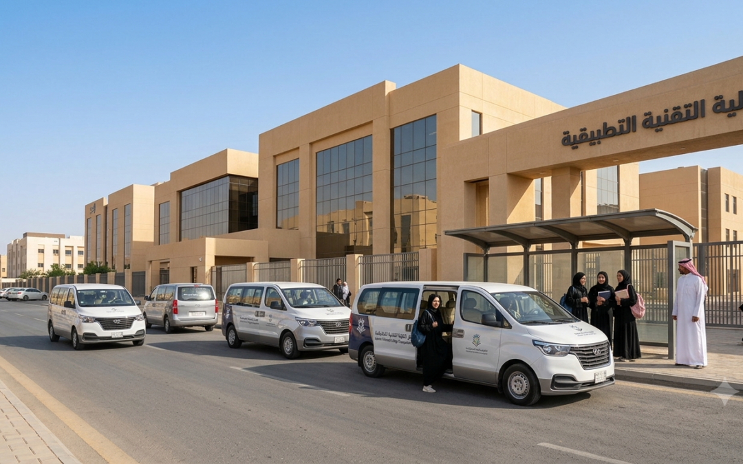 شريك الرحلة التعليمية: لماذا يختار أولياء الأمور خدمة توصيل الكلية التقنية التطبيقية؟