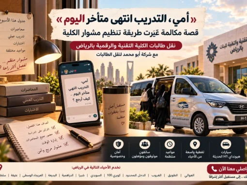 «أمي، التدريب انتهى متأخر اليوم».. قصة مكالمة غيّرت طريقة تنظيم مشوار الكلية «أمي، التدريب انتهى متأخر اليوم».. قصة مكالمة غيّرت طريقة تنظيم مشوار الكلية